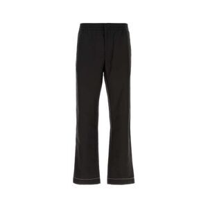 PRADA Men's Wide Leg Trousers Men BLACK Pants